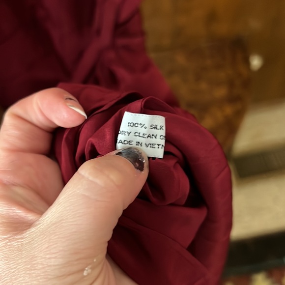 Edelweiss by Sarah 100% silk dress - Picture 6 of 7